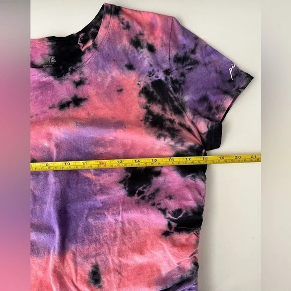 PINK Victoria's Secret | Short Sleeve Tie-Dye Tee - Picture 8 of 9